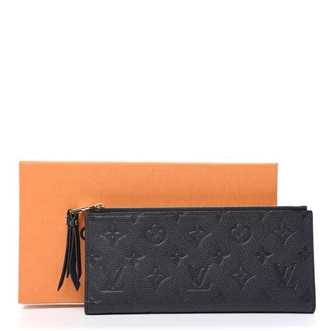 louis vuitton empreinte adele wallet black|louis vuitton twist wallet.